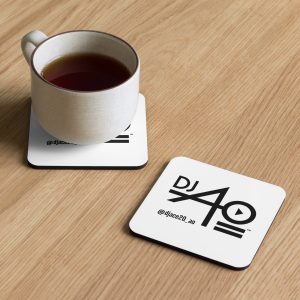 DJ ACE20 Cork-back coaster