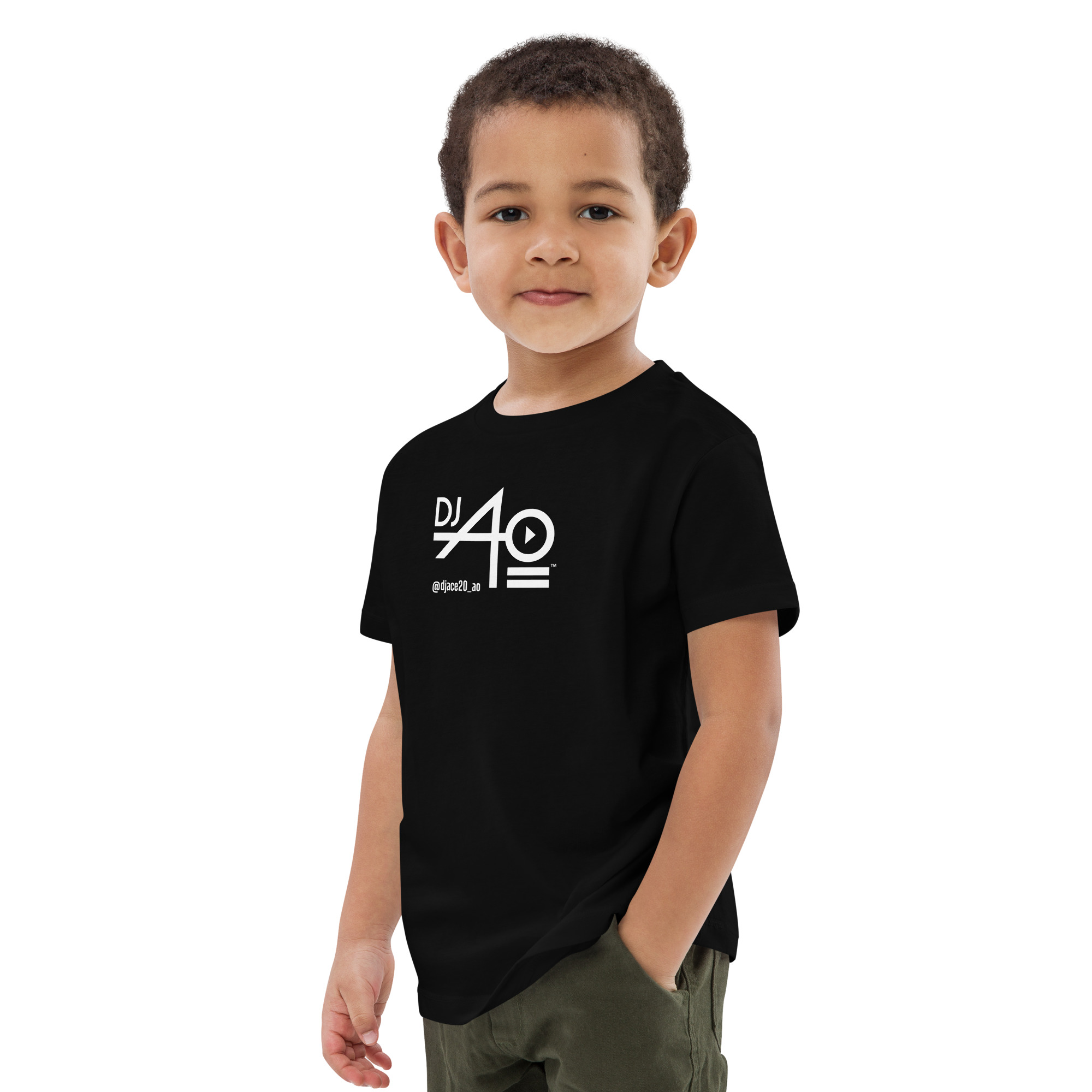 DJ ACE20 Organic cotton kids t-shirt - Image 3