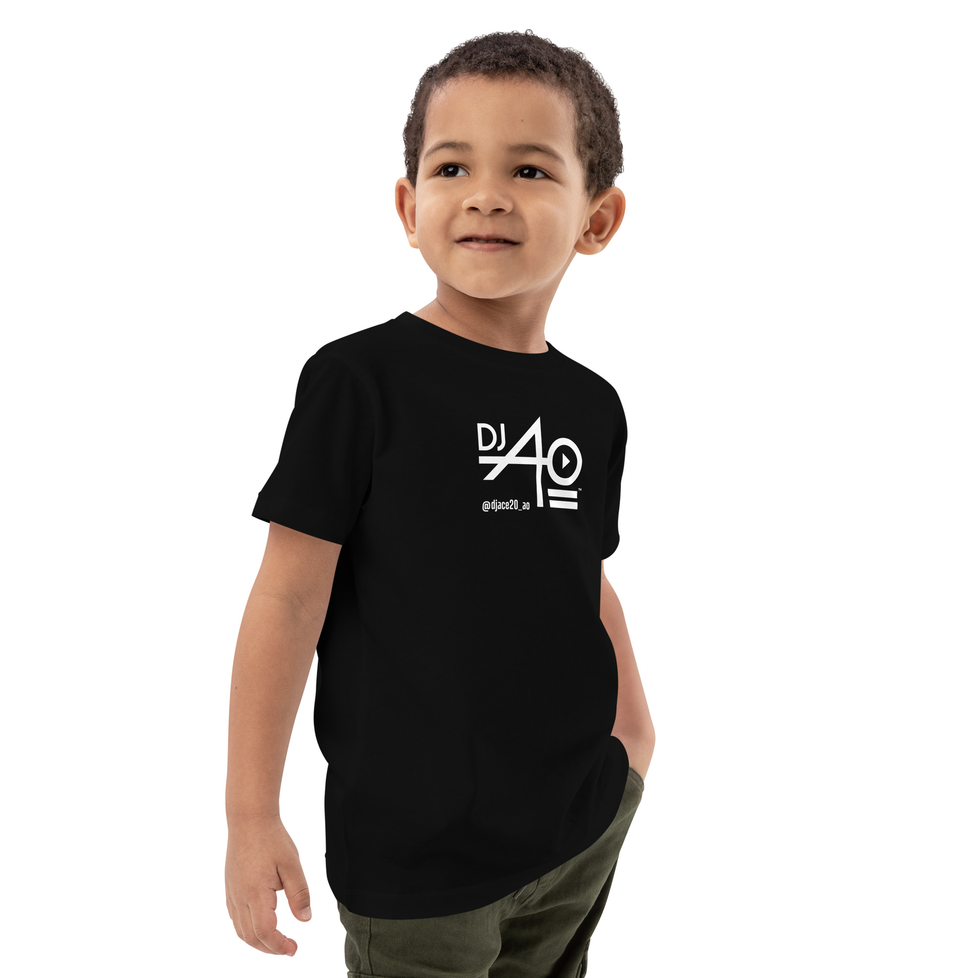 DJ ACE20 Organic cotton kids t-shirt - Image 2